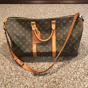Vintage 1989 Luis Vuitton Keepall Bandouliere 50